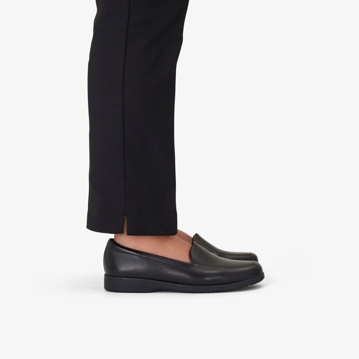 Clarks Georgia Loafer Black Leather