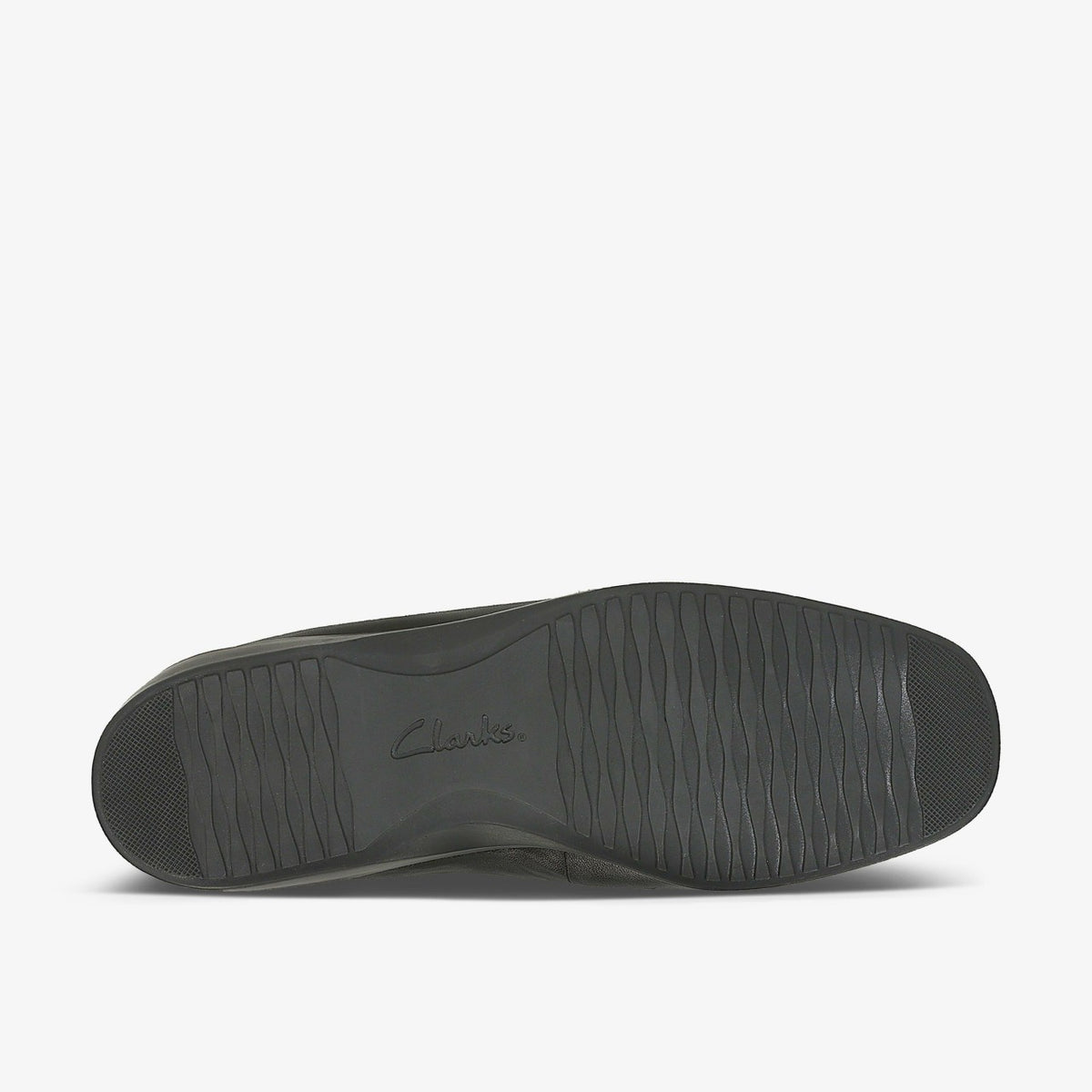 Clarks Georgia Loafer Black Leather