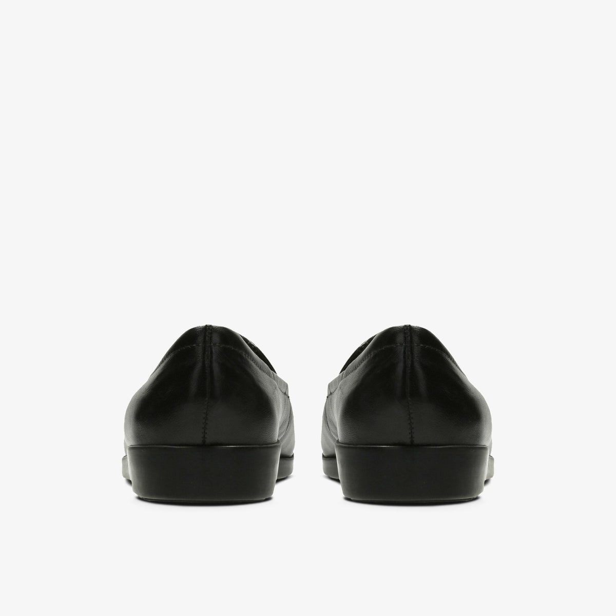 Clarks Georgia Loafer Black Leather