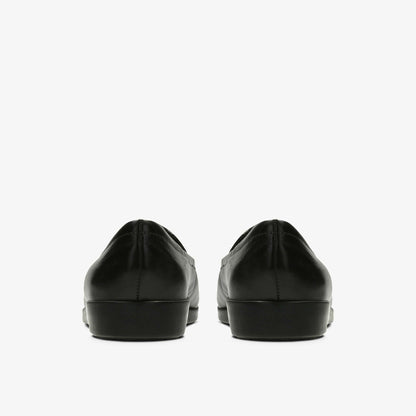Clarks Georgia Loafer Black Leather