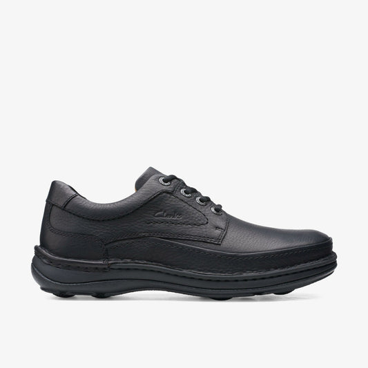 Clarks Nature Three Black Leather