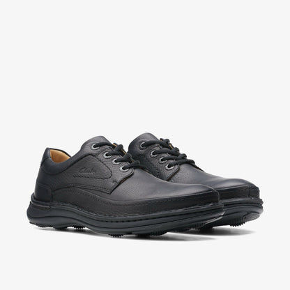 Clarks Nature Three Black Leather