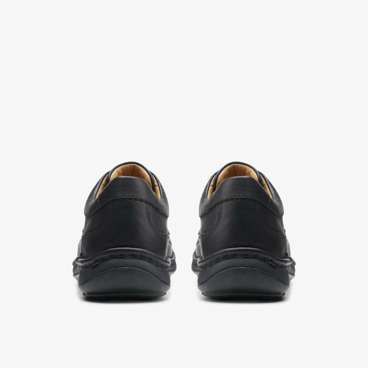 Clarks Nature Three Black Leather