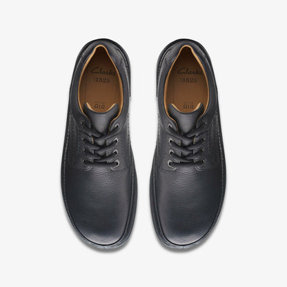 Clarks Nature Three Black Leather