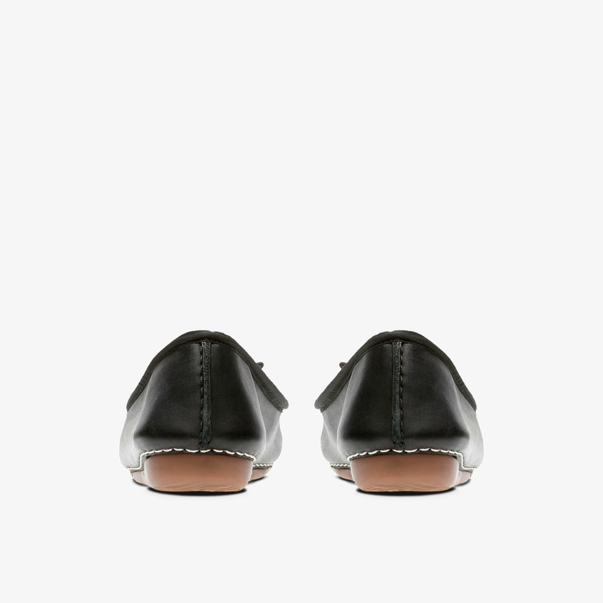 Clarks Freckle Ice Black Leather