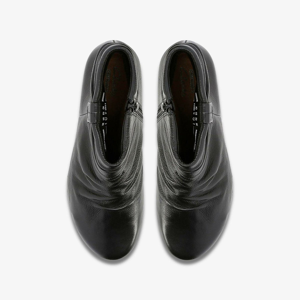 Clarks Matron Ella Ankle Boot Black Leather