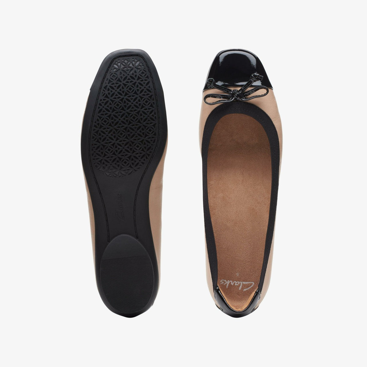 Clarks Candra Glow Praline Leather