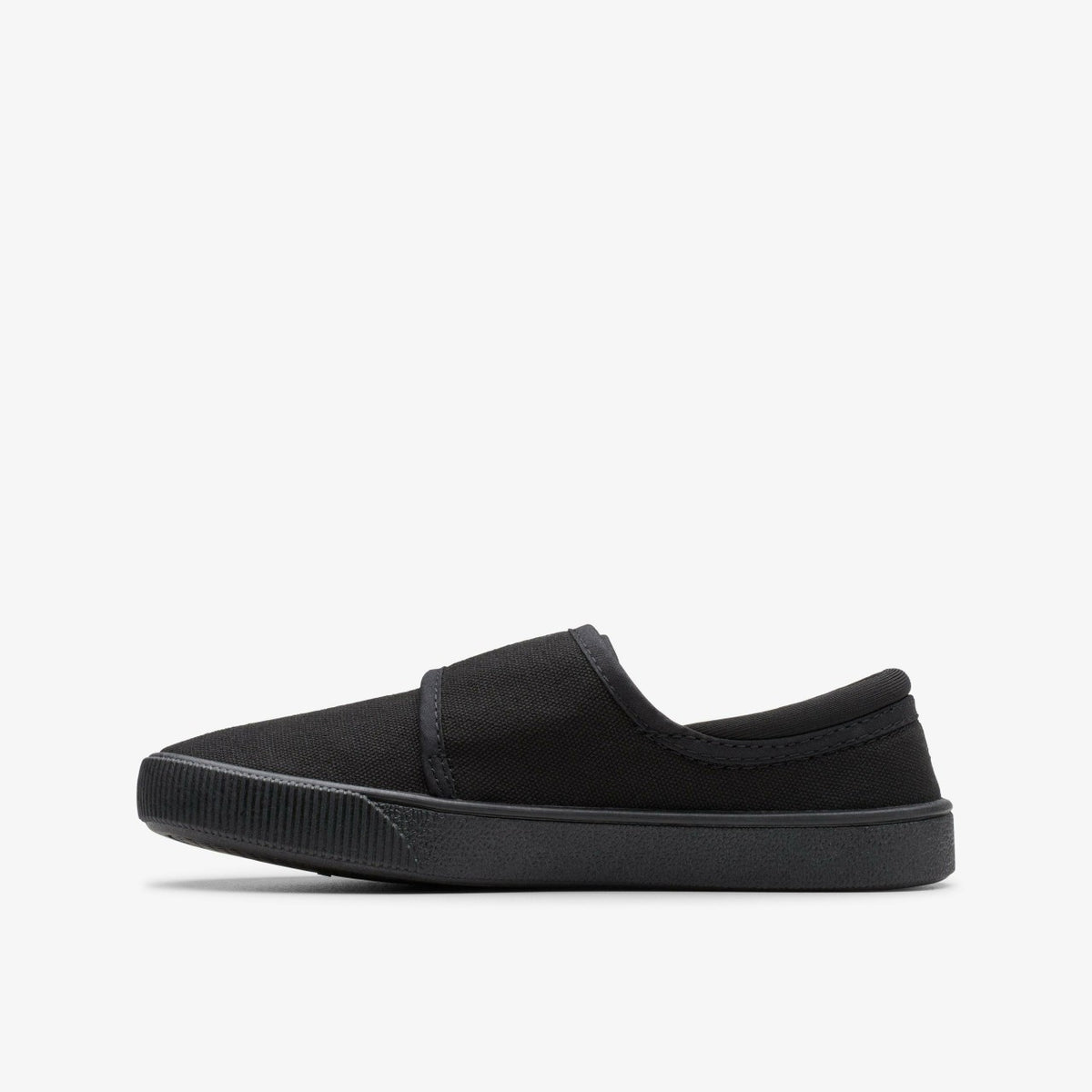 Clarks Hopper Run Black Fabric