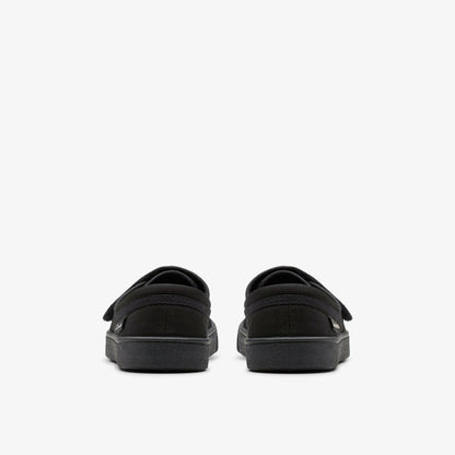 Clarks Hopper Run Black Fabric
