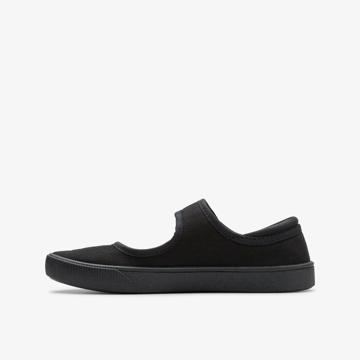 Clarks Hopper Go Black Fabric