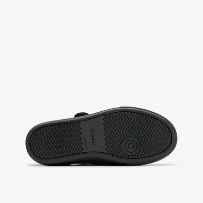 Clarks Hopper Go Black Fabric