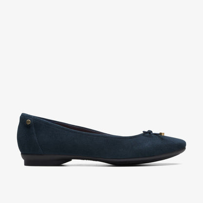 Clarks Candra Light Navy Suede