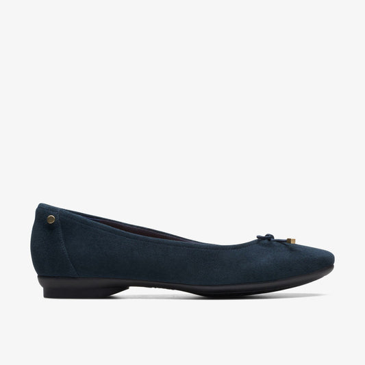 Clarks Candra Light Navy Suede