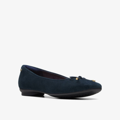 Clarks Candra Light Navy Suede