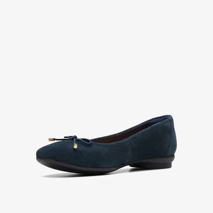 Clarks Candra Light Navy Suede