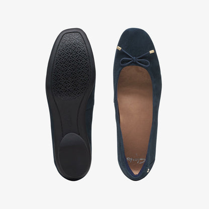 Clarks Candra Light Navy Suede