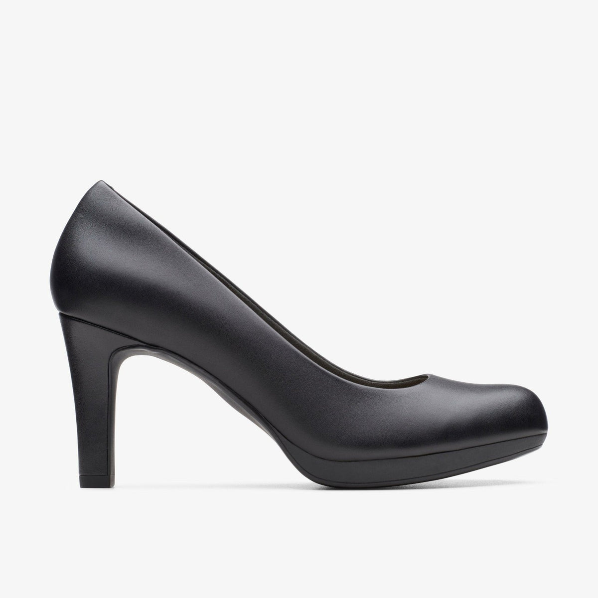 Clarks Adriel Viola Black Leather