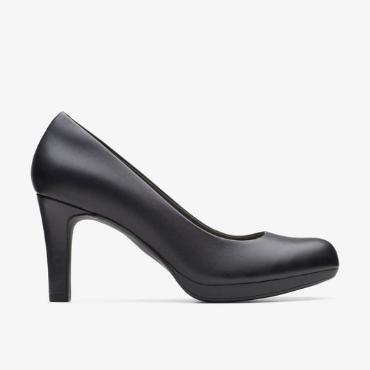 Clarks Adriel Viola Black Leather