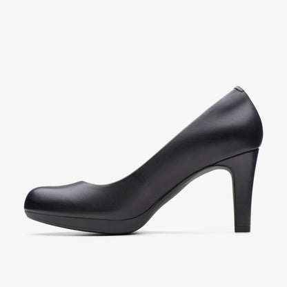 Clarks Adriel Viola Black Leather