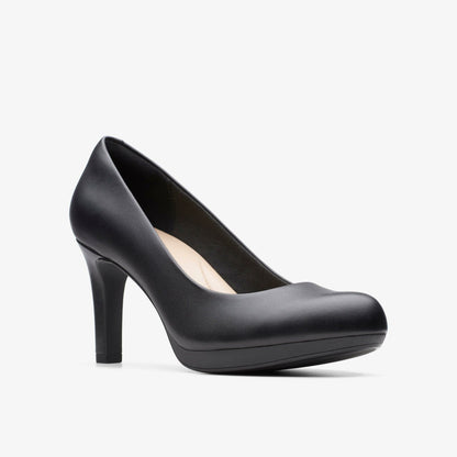 Clarks Adriel Viola Black Leather