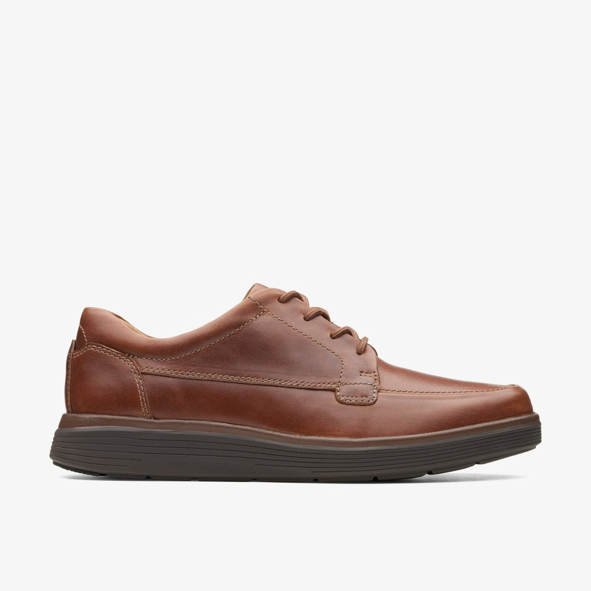 Clarks Un Abode Ease Dark Tan Leather