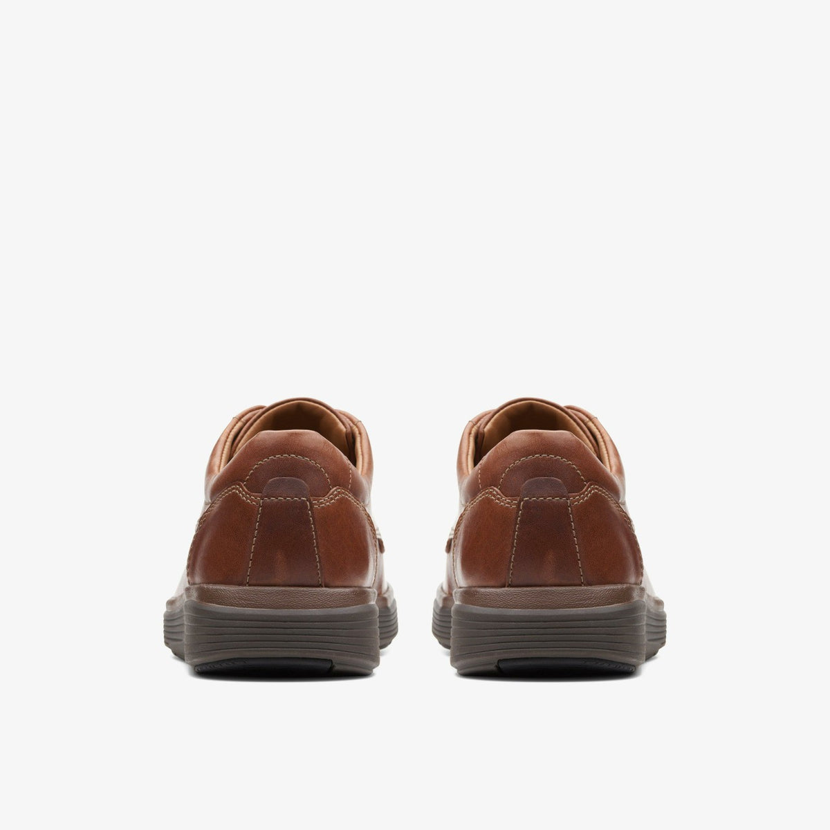 Clarks Un Abode Ease Dark Tan Leather