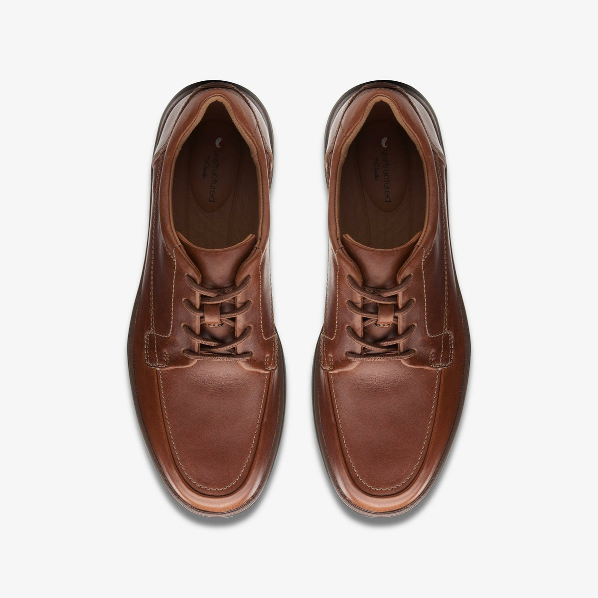 Clarks Un Abode Ease Dark Tan Leather