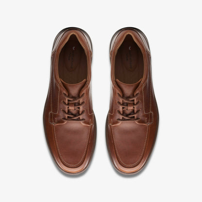 Clarks Un Abode Ease Dark Tan Leather