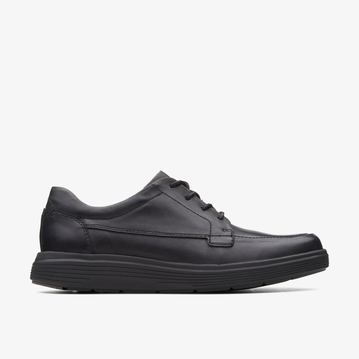 Clarks Un Abode Ease Black Leather