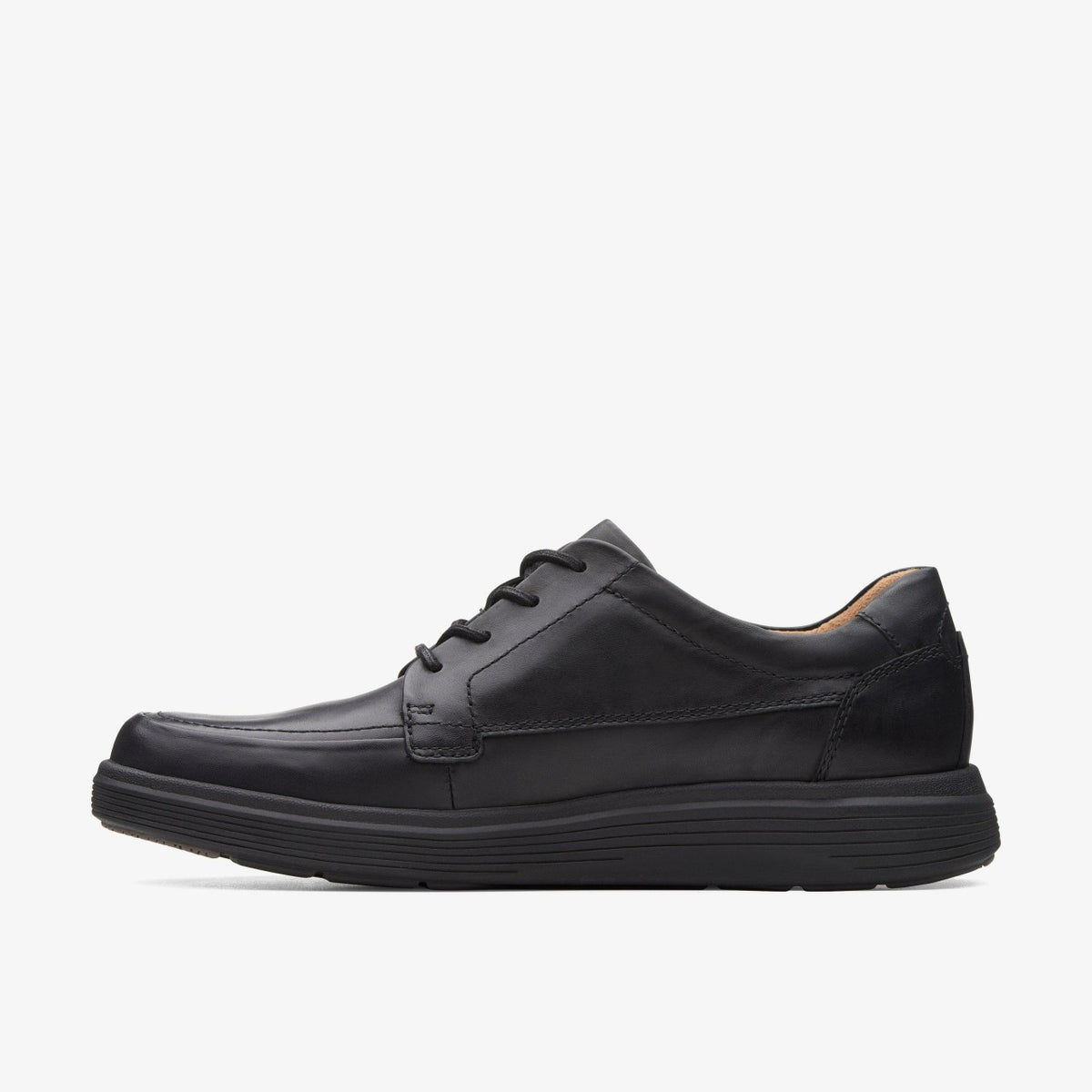 Clarks Un Abode Ease Black Leather