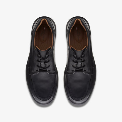 Clarks Un Abode Ease Black Leather