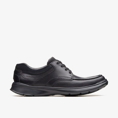 Clarks Cotrell Edge Black Smooth Leather