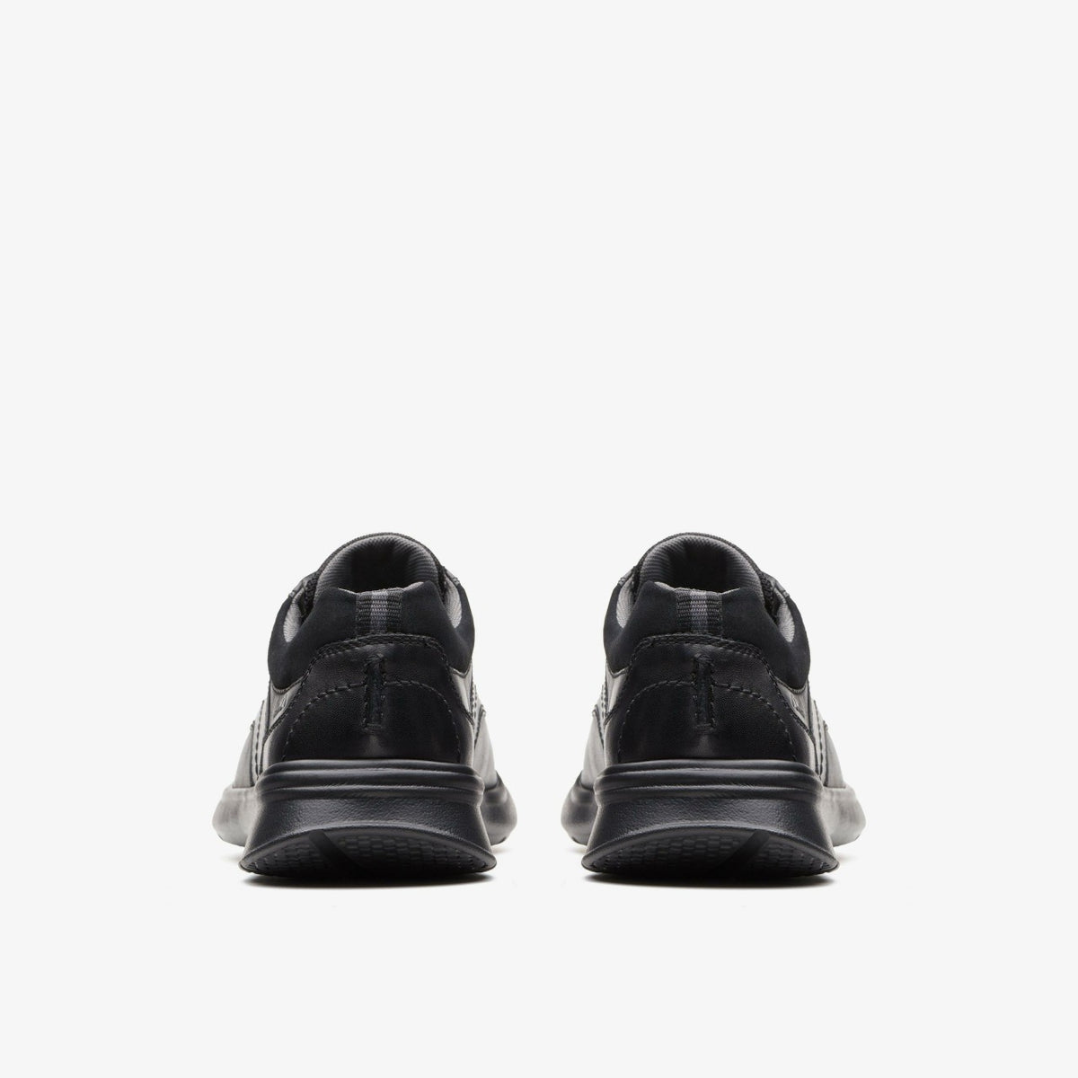 Clarks Cotrell Edge Black Smooth Leather