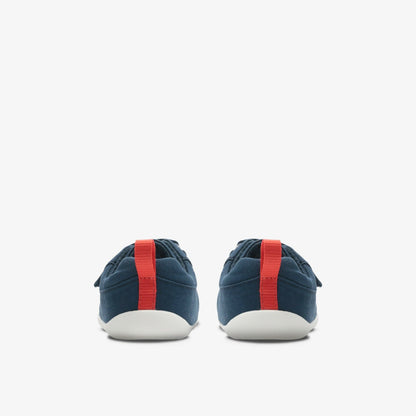 Clarks Roamer Craft Toddler Navy Canvas