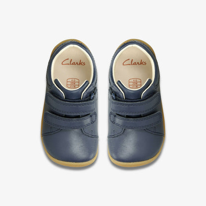 Clarks Roamer Craft Toddler Navy Leather
