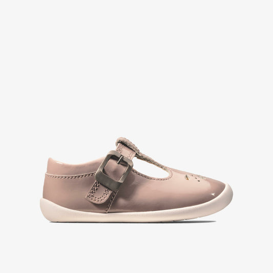 Clarks Roamer Star Toddler Pink Patent