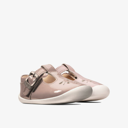 Clarks Roamer Star Toddler Pink Patent