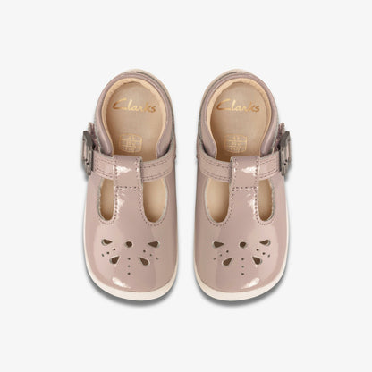 Clarks Roamer Star Toddler Pink Patent