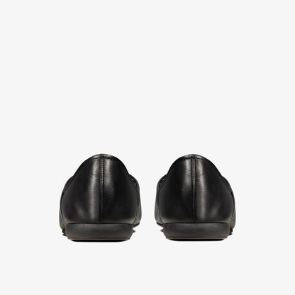 Clarks Harston Elite Slipper Black Leather