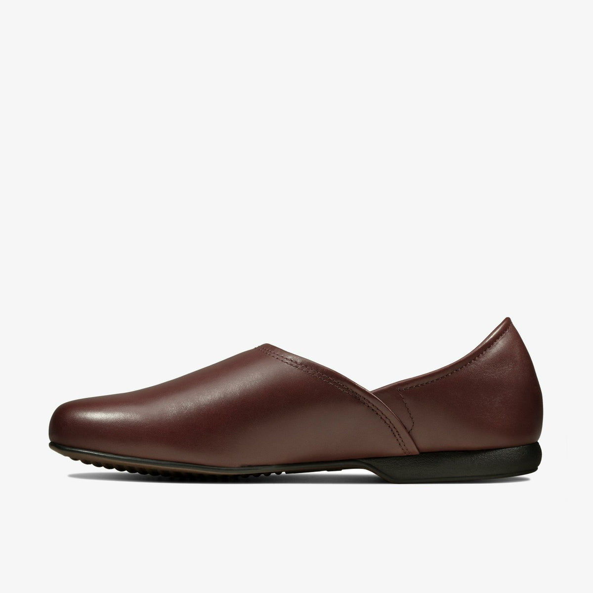 Clarks Harston Elite Slipper Burgundy Leather