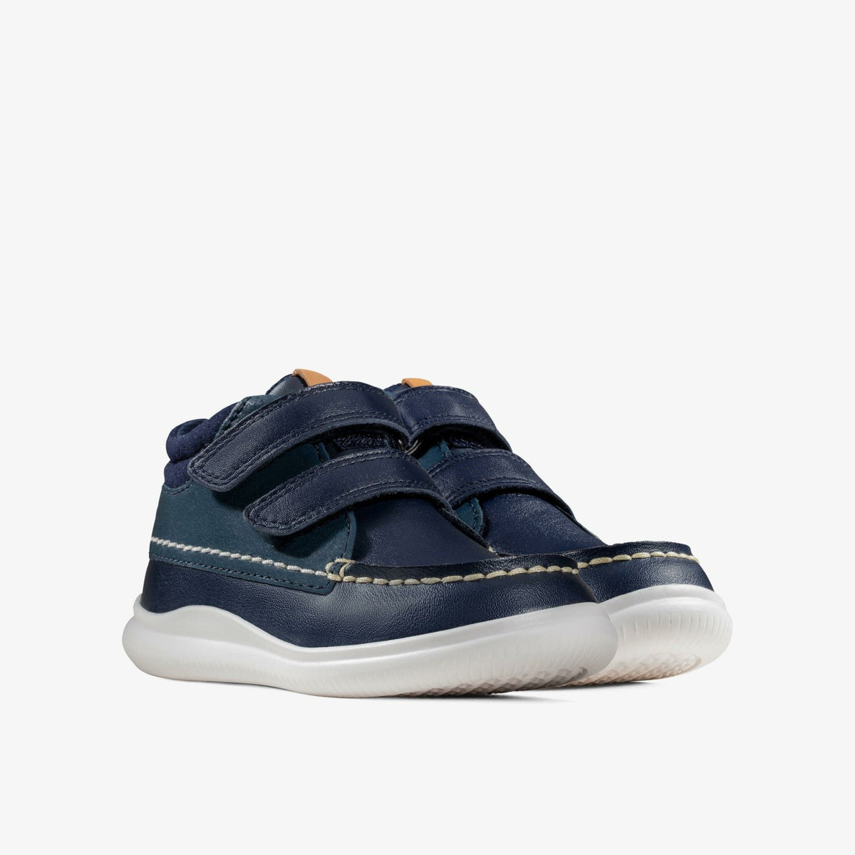 Clarks Crest Tuktu Toddler Navy Leather