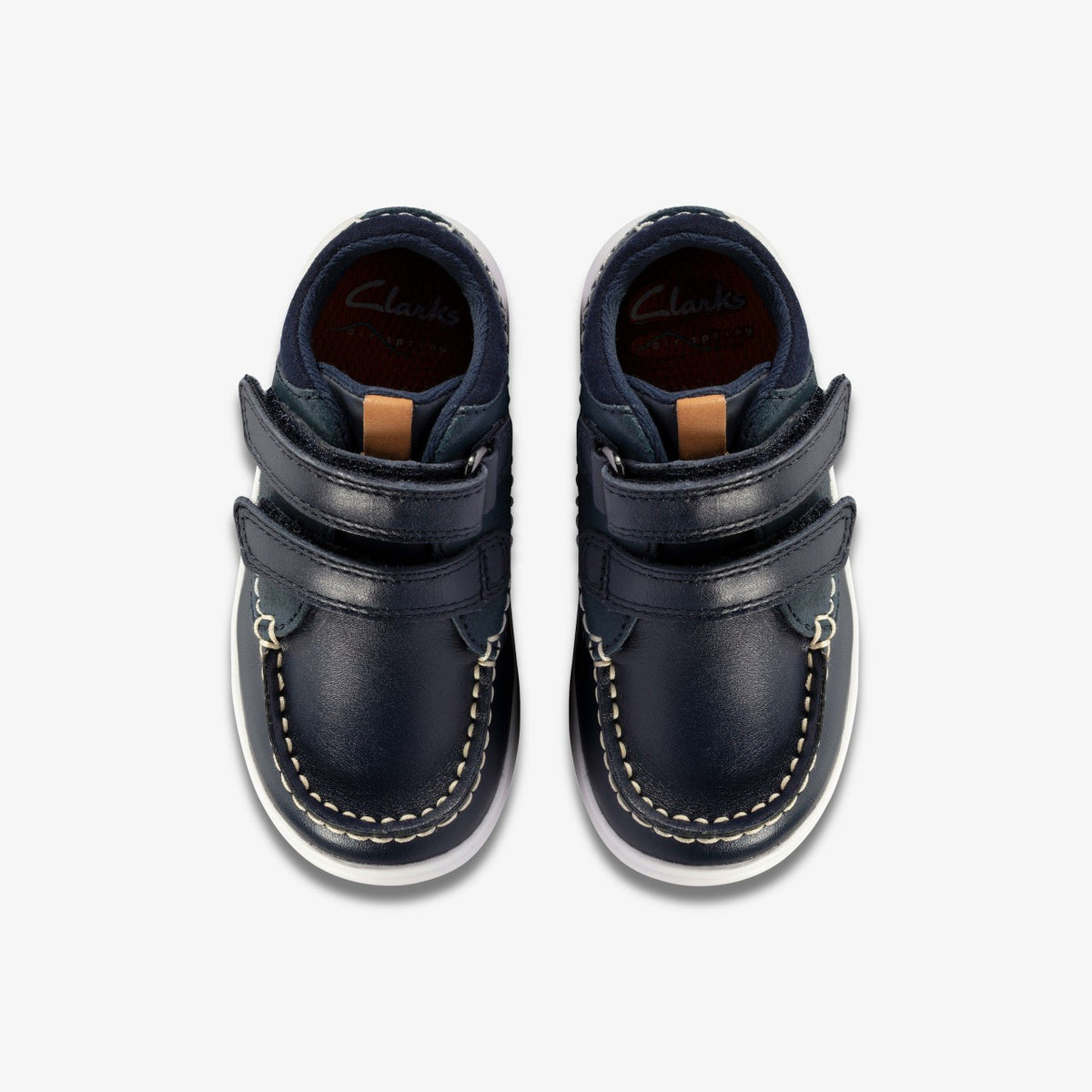 Clarks Crest Tuktu Toddler Navy Leather
