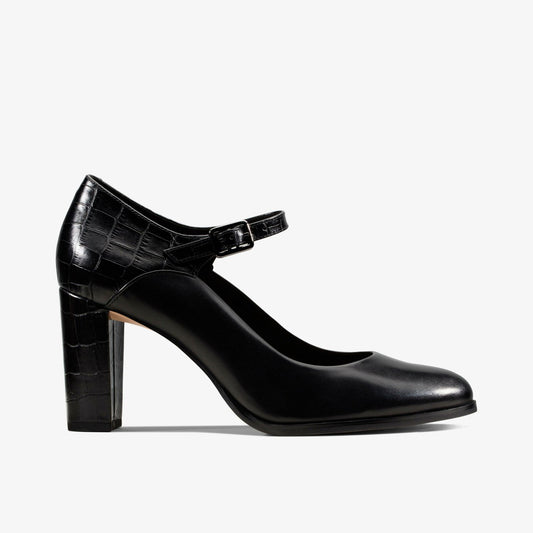 Clarks Kaylin Alba Black Combination