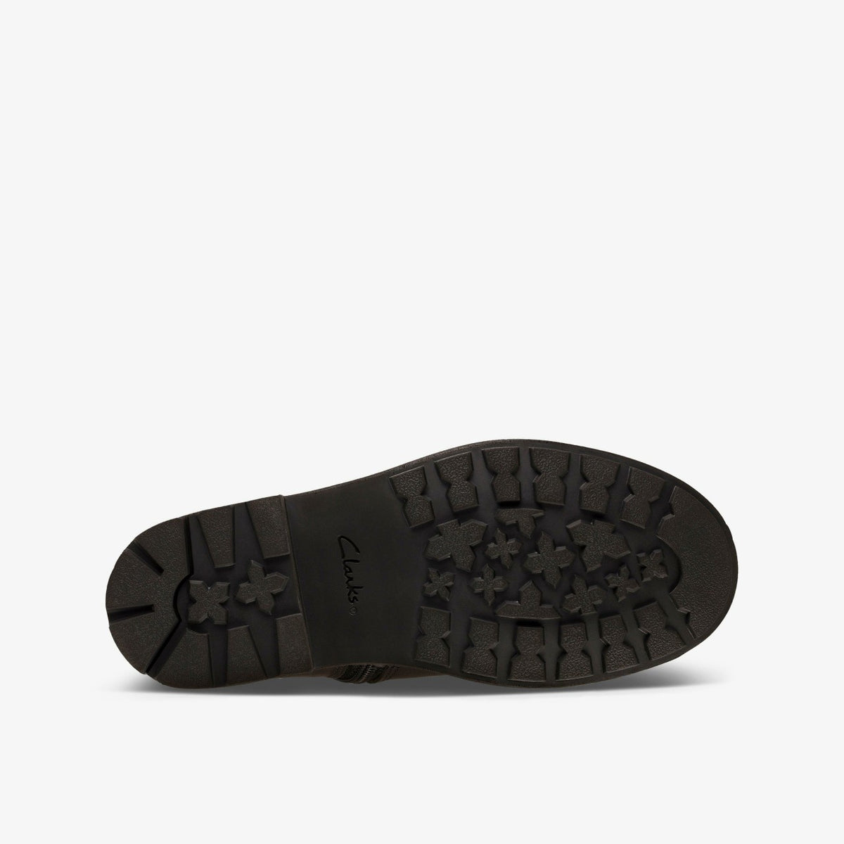 Clarks Astrol Orin Kid Black Leather