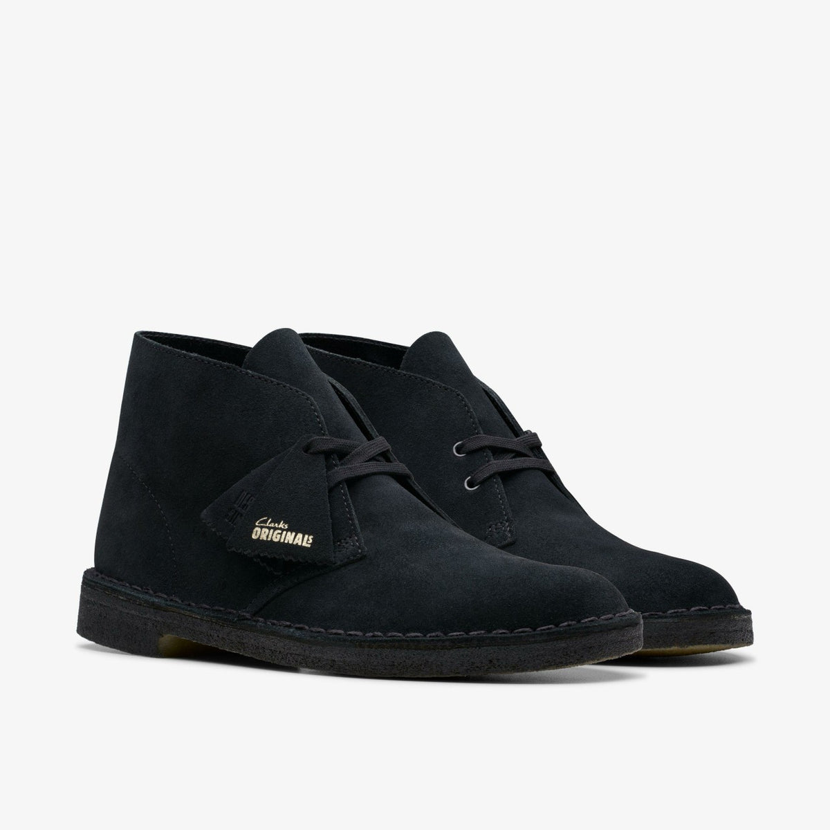 Clarks Desert Boot Black Suede
