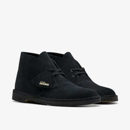 Clarks Desert Boot Black Suede