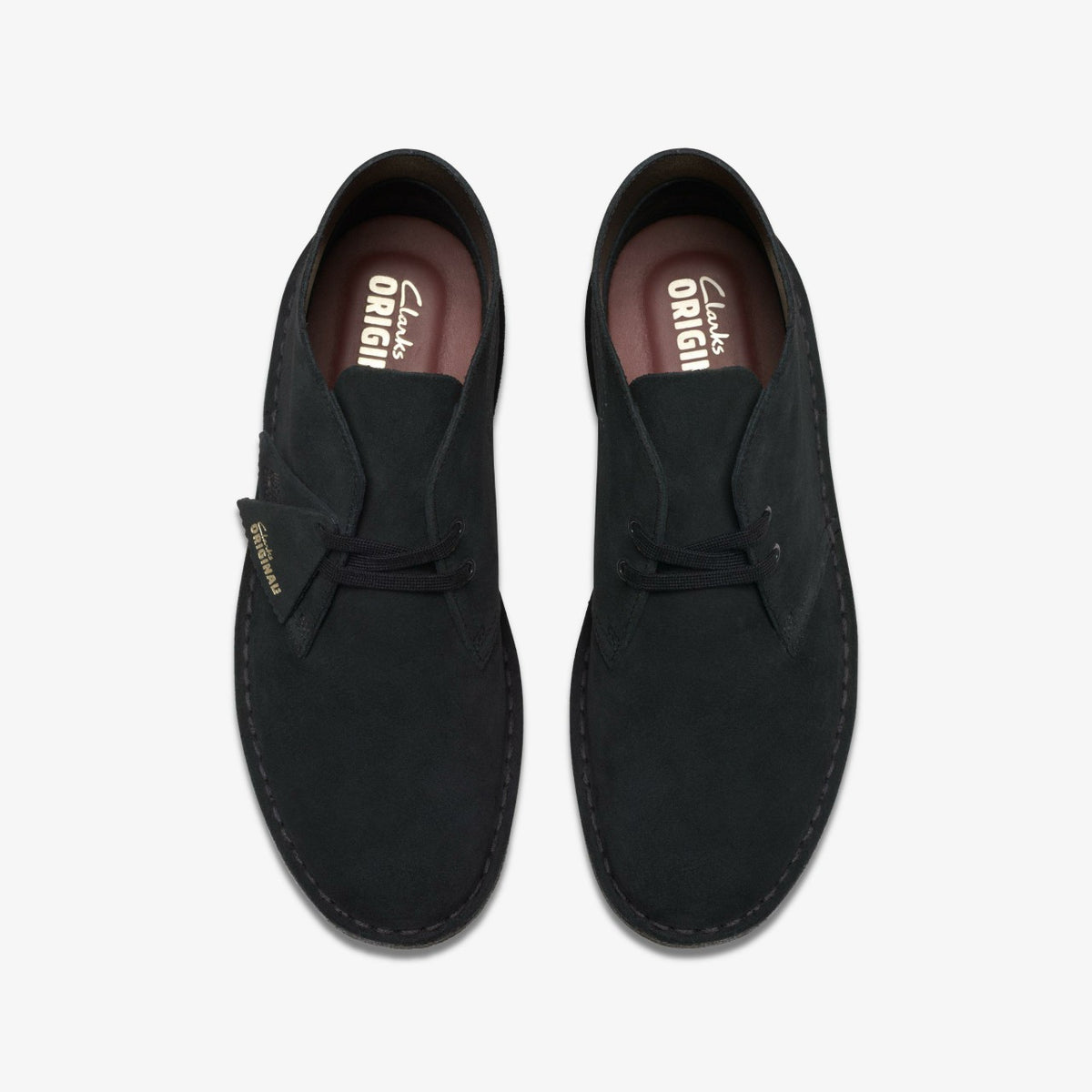 Clarks Desert Boot Black Suede