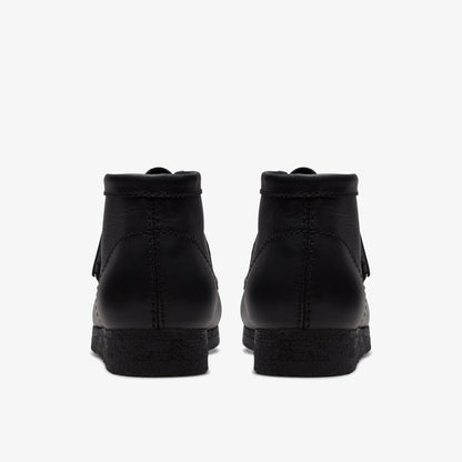 Clarks Wallabee Boot Black Leather