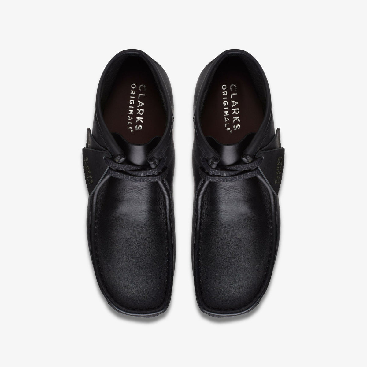 Clarks Wallabee Boot Black Leather