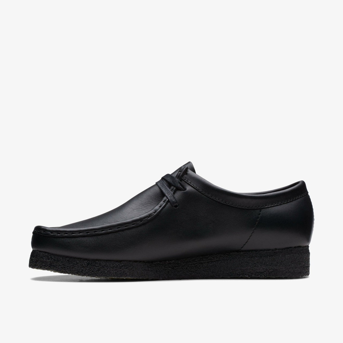 Clarks Wallabee Black Leather